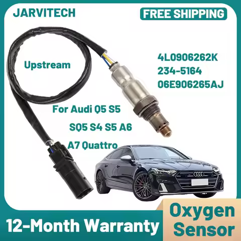 Upstream Lambda Oxygen O2 Sensor 4L0906262K For Audi A4 A5 A6 A7 S4 S5 Q5 Q7 SQ5 3.0L 3.2L 2008-2017