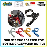 GUB G-23 CNC Aluminium Bottle Cage Holder Clamp Bottle Holder PMD PAB Escooter Ebike Bicycle bike strong accessories