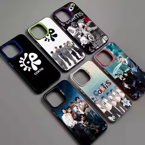 Kpop CORTIS Phone Case for iPhone 17 16 Plus Pro Max 15 14 13 12 11 Matte Colorful Covers