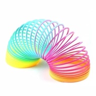 Rainbow Spring Multicolor Children's Toy Spiral Spring Toy No. B1218 ST