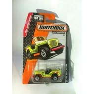 Matchbox. 2014 MBX Heroic Rescue - 43 Jeep Willys MATTEL