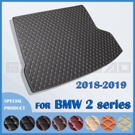 Car trunk mat for BMW 2 series Coupe 2018 2019 cargo liner carpet interior accessories cover