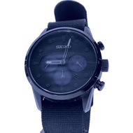SEIKO Men's Watch Solar Analog Nylon BLK V175-HAAO