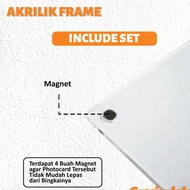 Korean Photocard Frame Magnet Display Acrylic Photo 5mm - 2R 3R 4R 5R - CUSTOM ACRYLIC PHOTOCARD FRA