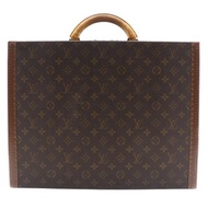 【日本直送】 LOUIS VUITTON 經典 President 行李箱 M53012 Monogram 咖啡色 1054856【二手品】