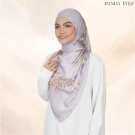 PANDAEYES DAHLIA- SHAWL PRINTED SATIN SEAM AND DIAMOND COLLECTION TUDUNG 180cm x 70cm