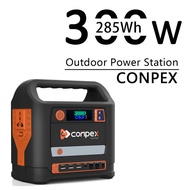 ♞Conpex power station 300W 220v portable solar generator portable mini portable generator for home
