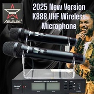 Aeleles K888 2ch UHF Wireless Microphone （原裝行貨，1年保養）