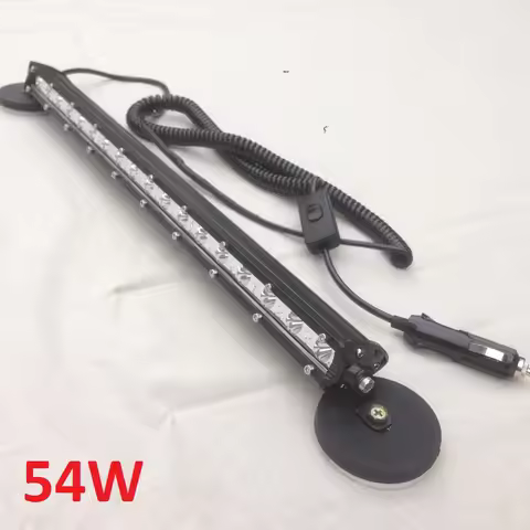 324W Magnetic led bar Car exterior light Truck SUV 4x4 Heavy duty Led Headlights Roof Magnet base dr