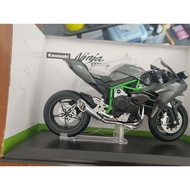 123 Shipment 1: 12 Qingdao Club Kawasaki H2r Motorcycle Model Old Goods Defects Must-Have, Color Sel