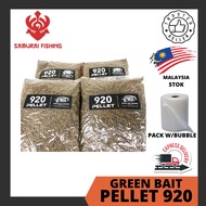 SAMURAI - Green Bait Pellet 920 (3.3mm) (5mm)