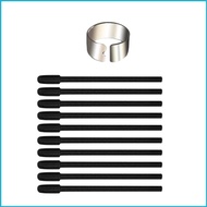 UTAKEE 10 Replacement Pen Tips With Clip Attachments Smooth Glides For PTK470 PTK670 PTK870 Drawing 