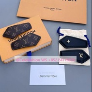 LV hair clip 1pair accessories 兩件一套 黑/老花 髮夾 @celefashion 頭飾 禮盒裝 多款