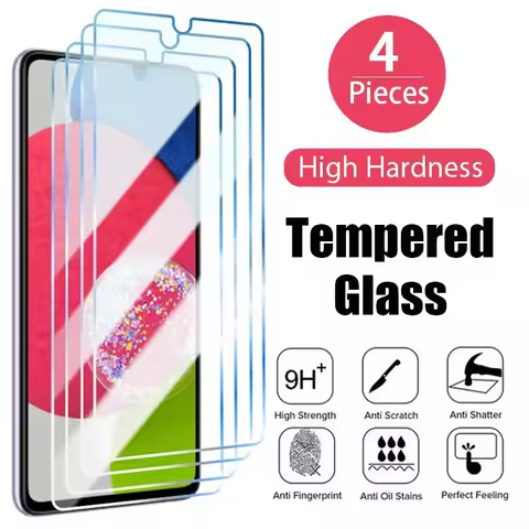 4PCS Tempered Glass For Samsung galaxy A52 A12 A32 A22 5G Screen Protector on Samsung galaxy A72 A51