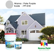 cat tembok eksterior weathershield heaven paint [setara dulux] 20 kg - pale purple