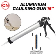 CN Aluminium Caulking Gun 15" For 600ML Silicone Sausage