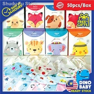 ┅℡Kids 3d Face Mask Children's masks  50pcs Baby 儿童口罩