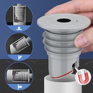 1/2ชิ้นซิลิโคนอุดท่อระบายน้ำวงแหวนซีลท่อน้ำทิ้งท่อระบายน้ำท่อระบายน้ำป้องกันกลิ่นฝาปิดช่องระบายน้ำอุ