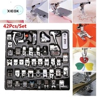 XIEGK Janome Brother Home Domestic Singer Braiding Sewing Accessory Sewing Machine Foot Presser Feet Set
