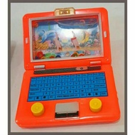 mainan game bot air bentuk laptop / mainan game air