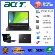 Acer Aspire 3 Slim A314-22 Ryzen 3-3250U 8GB/4GB 256 SSD W10 OHS -