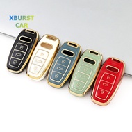 For Audi Q8 RSQ8 A6 C8 S6 RS6 A7 S7 RS7 A3 8Y A8 D5 4N RS E-tron GT Q4 Q7 4M TPU Car Remote Key Case