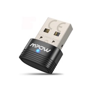 MPOW BH456A Wireless Dongle 5.0 USB Adapter Bluetooth Dongle Supports Windows 7/8.1/10, for Desktop, Laptop, Mouse, Keyb