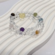Dream | Crystal Multi-Treasure Beaded Bracelet Double Circle Lucky Pixiu Magnetic Purification Origi