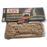 RANTAI RANTE CHAIN 428HSBTX140L 428 HSBT X 140L 140 L 428HX140 428H X 140L ALL MOTOR TEBAL GOLD SONI