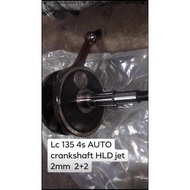 Lc 135 4s crankshaft HLD jet 2mm