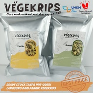 Paprika Chips 50gr FREE Broccoli 50gr VEGEKRIPS