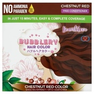 Beautilove Bubblery Hair Color /Beautilove Pewarna Rambut 【Chestnut Red】