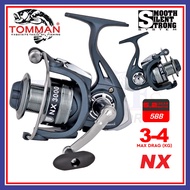 Tomman NX Mesin Pancing Spinning | TCE Tackles Spinning Fishing Reel