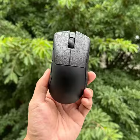 1 Set Ultraglide Mouse Anti Slip Sticker For Razer Deathadder V3 Hyperspeed Non-Slip Anti Sweat Tape