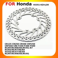 Motorcycle Front Brake Discs Rotors For MOTO Honda CR125 CR250 CRF450 CR500 R4/R5/R6/R7/R8/R9 RS/RT/