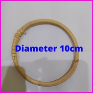 rotan bulat untuk dekorasi - ring rotan bulat - rotan bulat untuk pegangan tas - ring rotan lingkara