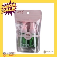 SPRAY BOTTLE & PUMP TRAVEL TOILETRIES KIT V8 25ML CONTENTS 2 (6970683941331)