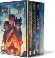854.Wingfeather Saga Boxed Set: On the Edge of the Dark Sea of Darkness; North! or Be Eaten; The Monster in the Hollows; The Warden and the Wolf King