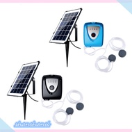 Shanshan Solar Power Air Pump Aerator Set USB Charging Oxygenation Equipment For Aquarium Fish Tank Garden Pond