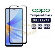 LAYAR Tempered Glass Full Screen 9D Oppo F3 F5 F7 F9 F9 Pro F11 F11 Pro F15 F17 F17 Pro F19 F19 Pro 
