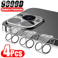 4Pcs Camera Lens Protector Glass for iPhone 13 11 12 14 Pro Max Mini Lens Protective Tempered Glass Film for IPhone 15 PRO MAX