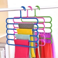 GANTUNGAN 5-tier Clothes Hanger/5-Hole Laundry Hanger Multifunction Scarf Hijab 5-layer Clothes