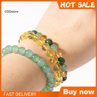 KDCOD* 3Pcs Casual Business Symbolic Accessory, Natural Stone Bead Bracelet, Adjustable Elastic Fit,
