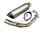 ชุดท่อXmax300 ปี 2021-2023+ปลายท่อ AK 14 นิ้ว