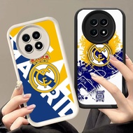 GK-74 Real Madrid Black and White Silicone Casing for Realme Narzo 12X 13 C65 12 70 70Pro5G Plus Pro