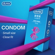 [Close Fit ] Small Size High Quality Natural Latex Rubber Durex Condoms for Men 49mm Condom Sleeve Durex Condom Close Fit Easy On For Greater Comfort