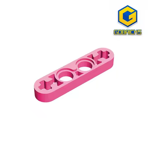MOC PARTS GDS-690 Technical, Liftarm Thin 1 x 4 - Axle Holes compatible with lego 32449 pieces of ch