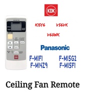 OEM Panasonic KDK Ceiling Fan Remote Control Replacement For K15Y6 F-M15E6 F-M60WWK V56VK V60WK F-M1