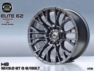 ล้อแม็กใหม่ - ELITE62 - ขอบ18 - สีดำ - ขอบ18 - งาน OASIS (18 x 6รู139) - หน้ากว้าง 9.0 x 9.0 ET0/0 -