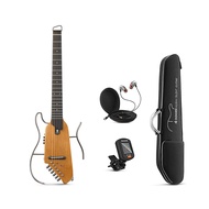 Free shippingDonner Travel Guitar, HUSH-I Headless Silent Guitar, Removable Frames Ultra Light Acous